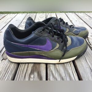 Nike Air Wildwood ACG Midnight Navy Purple Olive Size 9.5 Men’s AO3116-400